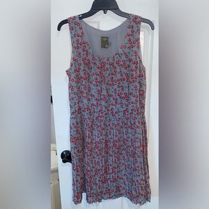 Taylor Gray Cherry Printed Pleated Dress *NEW*